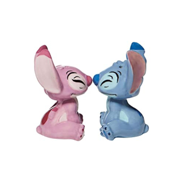 Enesco Disney Stitch and Angel Salt and Pepper Set
