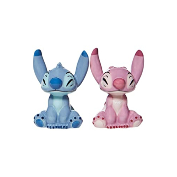 Enesco Disney Stitch and Angel Salt and Pepper Set