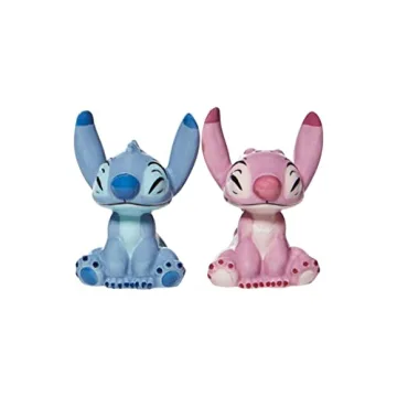 Enesco Disney Stitch and Angel Salt and Pepper Set