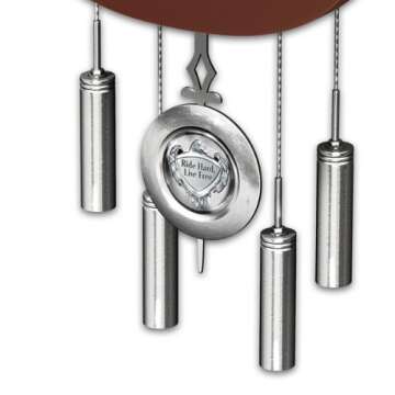 The Bradford Exchange Cuckoo Clock: Freedom Choppers Motorcycle Garage Cuckoo Clock