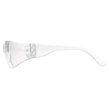 Pyramex Mini Intruder Safety Eyewear Clear Frame Clear Lens ANSI Z87+