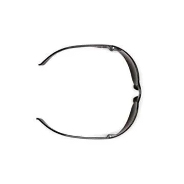 Pyramex Mini Intruder Safety Eyewear Clear Frame Clear Lens ANSI Z87+