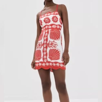 Women Summer Boho Cami Dress Stylish Floral Sundress