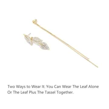 Dangling Bridal Earrings for Weddings - Elegant Silver Drop Earrings