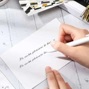 Graduation Card Box Class of 2024 Boxes Congratulations Grad Card Boxes Treat Boxes and 24 Pcs Graduation Gift Greeting Cards for College High School Ceremony Graduation Party (Black and Gold, Cool)