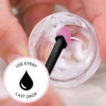 S&T INC. 2-Piece Silicone Makeup Spatula Set for Beauty