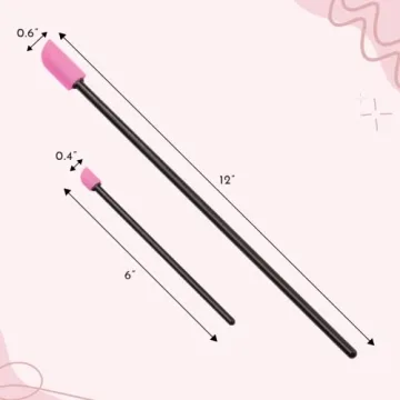 S&T INC. 2-Piece Silicone Makeup Spatula Set for Beauty