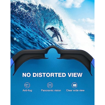 ZIONOR Swim Goggles for Ultimate Comfort and Clarity