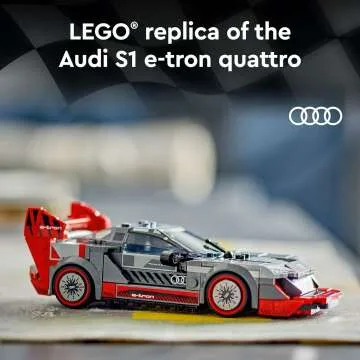 LEGO Speed Champions Audi S1 e-tron quattro Toy Car
