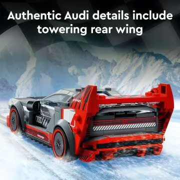 LEGO Speed Champions Audi S1 e-tron quattro Toy Car