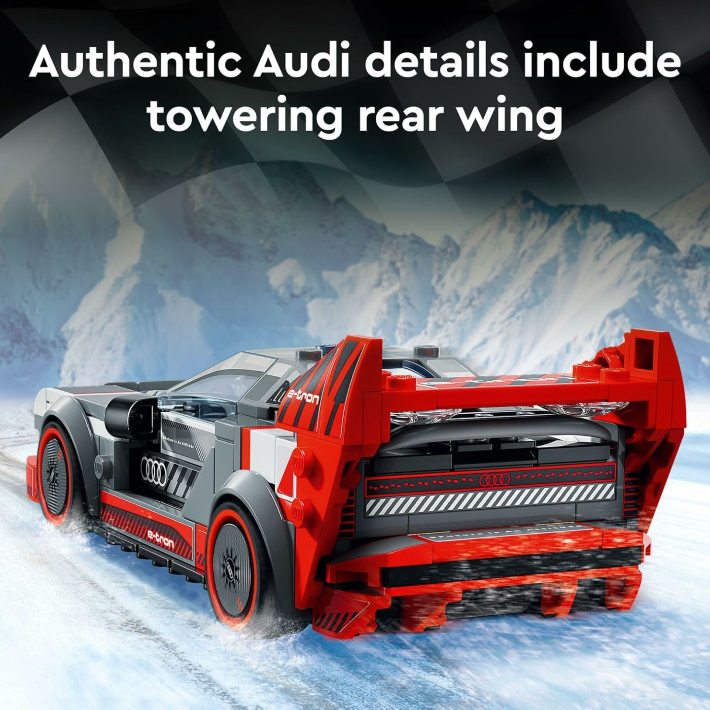 LEGO Speed Champions Audi S1 e-tron quattro Toy Car