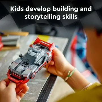 LEGO Speed Champions Audi S1 e-tron quattro Toy Car