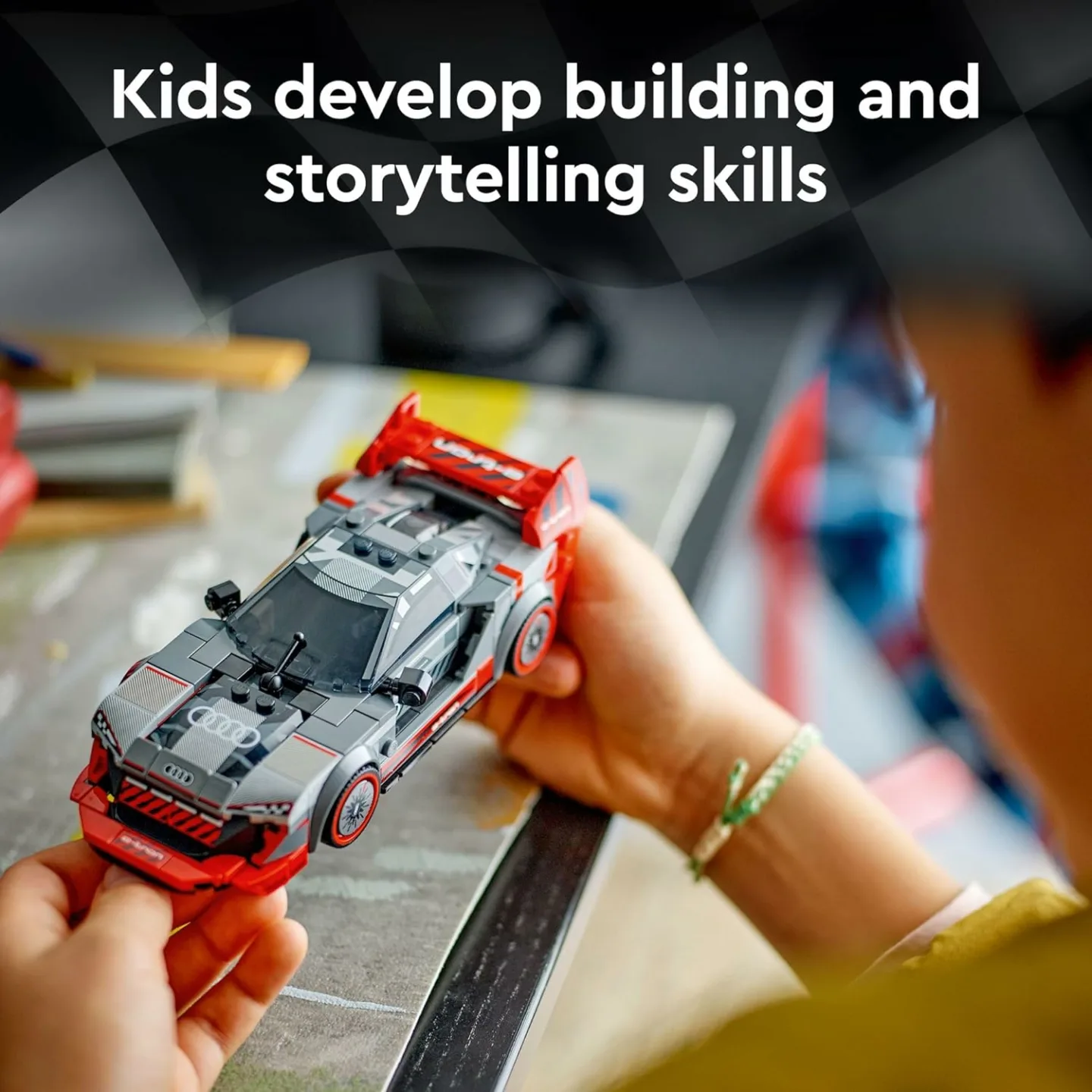 LEGO Speed Champions Audi S1 e-tron quattro Toy Car