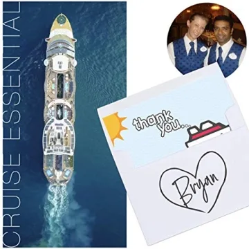 Personalized Cruise Staff Thank You Cards Gratitude Pack