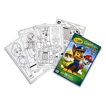 Crayola Paw Patrol Giant Coloring Pages