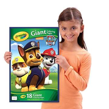 Crayola Paw Patrol Giant Coloring Pages