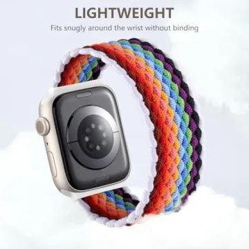Zedoli Braided Solo Loop for Apple Watch - Stretchy & Stylish