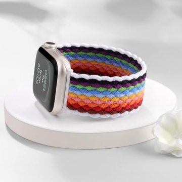 Zedoli Braided Solo Loop for Apple Watch - Stretchy & Stylish