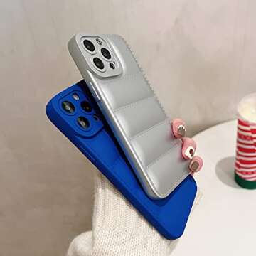 Stylish ESPRELA Puffer Phone Case for iPhone 13 Pro