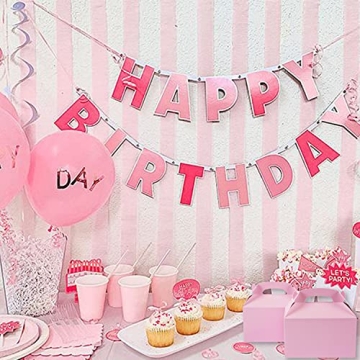 Erweicet Pink Party Treat Box for All Celebrations