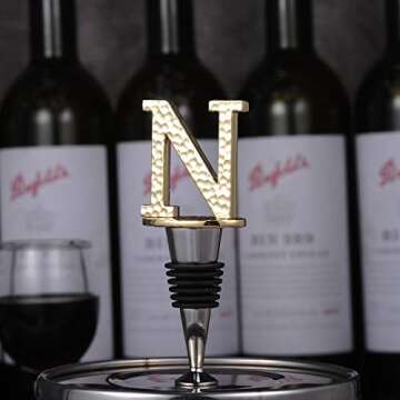 Miicol Gold Prosecco Stopper - Personalized Wine Gift