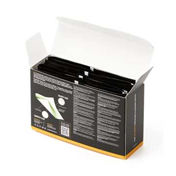 Crep Protect Biodegradable Sneaker Cleaning Wipes - Individually Wrapped Shoe Cleaning Wipes (Pack of 12)