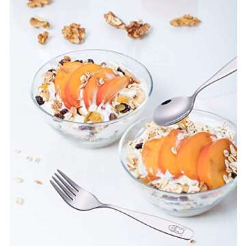 ANNOVA Kids Stainless Steel Cutlery Set for Children