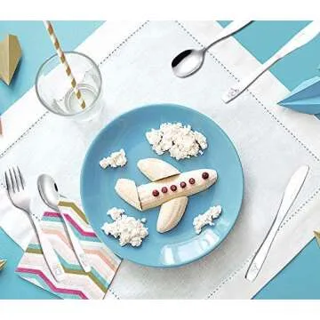 ANNOVA Kids Stainless Steel Cutlery Set for Children