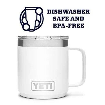 YETI 10 oz Stackable Mug - Durable, Insulated, BPA-Free