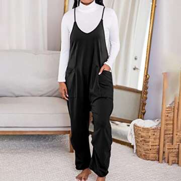 Stylish Ainangua Casual Sleeveless Jumpsuits for Women