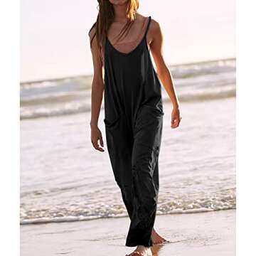 Stylish Ainangua Casual Sleeveless Jumpsuits for Women
