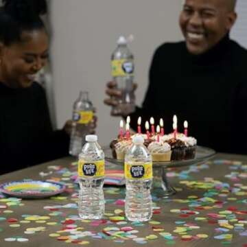 Nestle Water, Pure Life, Purified Water, 8 Fl Oz (Pack of 15, Total of 120 Fl Oz)