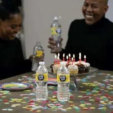 Nestle Water, Pure Life, Purified Water, 8 Fl Oz (Pack of 15, Total of 120 Fl Oz)