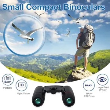 PISEZ 30X60 Binoculars - Compact & Lightweight