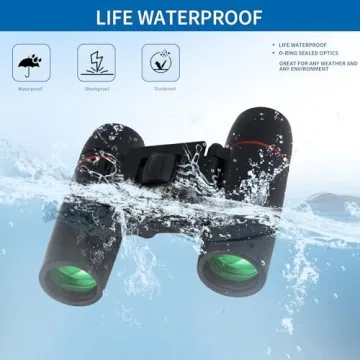 PISEZ 30X60 Binoculars - Compact & Lightweight