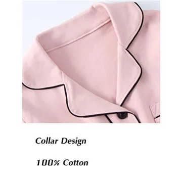 Mallimoda Kids Cotton Pajamas Set for Age 9-10 Perfect for Comfort