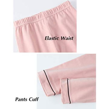 Mallimoda Kids Cotton Pajamas Set for Age 9-10 Perfect for Comfort