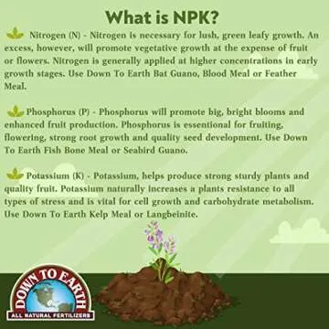 Down To Earth All Natural Fertilizers Organic Alfalfa Meal Mix 2-0-1, 4 lb