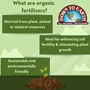 Down To Earth All Natural Fertilizers Organic Alfalfa Meal Mix 2-0-1, 4 lb