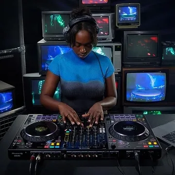 Pioneer DJ DDJ-FLX10 4-deck DJ Controller for All Styles