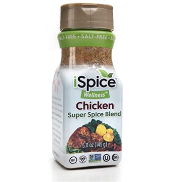 iSpice Salt Free Seasoning Gift Set for Healthy Cooking