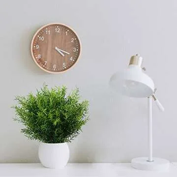 XLFAQXM Artificial Plants 8 Pack – Faux Greenery and Flowers