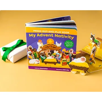 My Advent Nativity Book for Kids Aged 3-7 With 25 Pieces