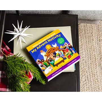 My Advent Nativity Book for Kids Aged 3-7 With 25 Pieces