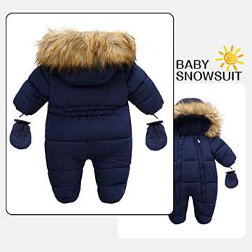 Tumaron Baby Winter Snowsuit for Infants and Toddlers
