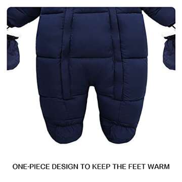 Tumaron Baby Winter Snowsuit for Infants and Toddlers