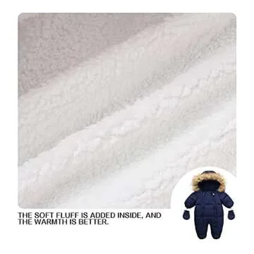 Tumaron Baby Winter Snowsuit for Infants and Toddlers