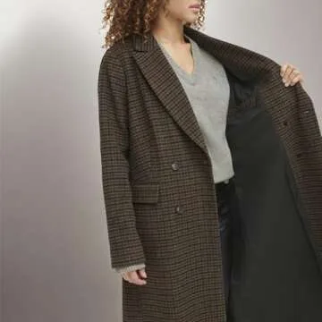 Levi's Women's Tea Length Double Breasted Blazer