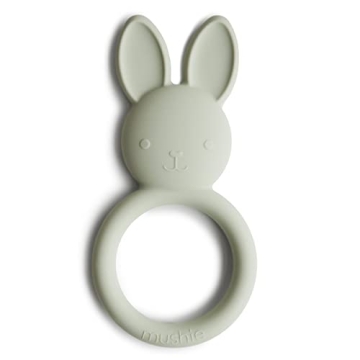 Mushie Silicone Baby Teether Toy | Adorable Bunny Design