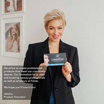 Elevate the Beauty Eyebrow Lamination Kit | At Home DIY Kit For Your Brow | Instant Professional Lift For Fuller Eyebrows | Brow Brush And Micro Brushes (Brow Lamination Kit)